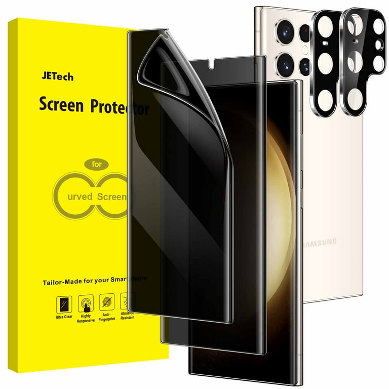 2+2 Pack] Samsung Galaxy S23 Ultra Screen Protector & Camera