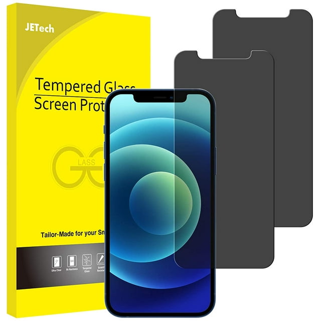 JETech Privacy Screen Protector for iPhone 12 Mini 5.4Inch, Anti Spy