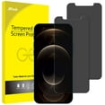 JETech Privacy Screen Protector for iPhone 12 Pro Max 6.7Inch, Anti