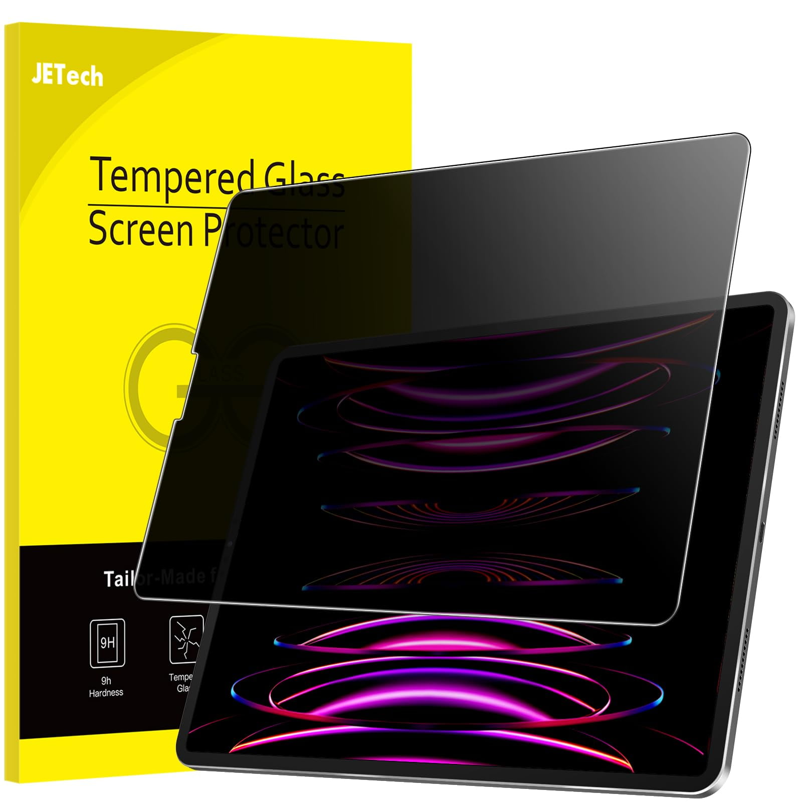 Pellicola Protettiva Privacy JETech Per IPad Air 5/4 E Pro 11" - Vetro Temperato Anti-Spy