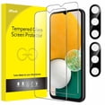thumbnail image 1 of JETech Screen Protector for Samsung Galaxy A13 / A13 5G with Camera Lens Protector, Tempered Glass Film, HD Clear, 2-Pack Each, 1 of 7