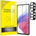 thumbnail image 1 of JETech Screen Protector for Samsung Galaxy A53 5G with Camera Lens Protector, Tempered Glass Film, HD Clear, 2-Pack Each, 1 of 7