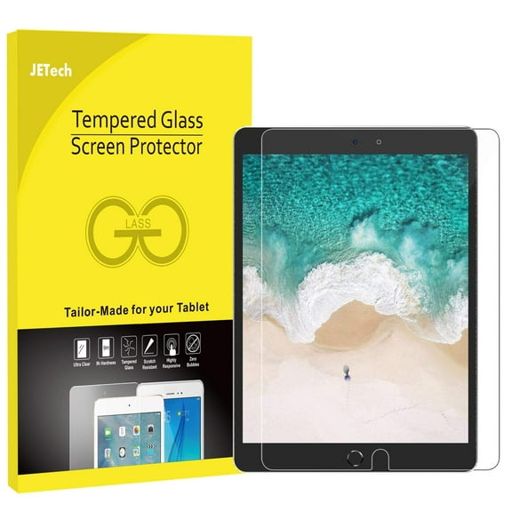 JETech Screen Protector for iPad Air 3 (10.5 Inch 2019 Model) and iPad Pro 10.5 (2017), Tempered Glass Film, 1-Pack