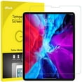 thumbnail image 1 of JETech Screen Protector for iPad Pro 12.9-Inch (2020 and 2018 Model, Edge to Edge Liquid Retina Display), Face ID Compatible, Tempered Glass Film, 1 of 6