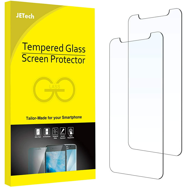  JETech Screen Protector for iPhone 11 and iPhone XR 6.1-Inch,  Tempered Glass Film, 2-Pack : Cell Phones & Accessories