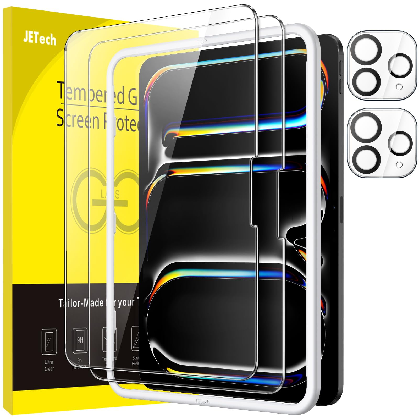 JETech Screen Protector for iPad Pro 13-Inch M5/M4 (2025/2024) with ...