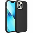 thumbnail image 1 of JETech Silicone Case Compatible with iPhone 13 Pro Max 6.7-Inch, Silky-Soft Touch Full-Body Protective Phone Case, Shockproof Cover with Microfiber Lining (Black), 1 of 7