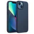 thumbnail image 1 of JETech Silicone Case for iPhone 13 Mini 5.4-Inch, Silky-Soft Touch Full-Body Protective Phone Case, Shockproof Cover with Microfiber Lining (Navy), 1 of 6