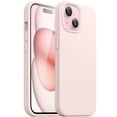 thumbnail image 1 of JETech Silicone Case for iPhone 15 Plus 6.7-Inch, Silky-Soft Touch Full-Body Protective Phone Case, Shockproof Cover (Light Pink), 1 of 6