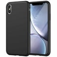 thumbnail image 1 of JETech Silicone Case for iPhone X, iPhone Xs, 5.8-Inch, Silky-Soft Touch Full-Body Protective Case, Shockproof Cover with Microfiber Lining (Black), 1 of 7
