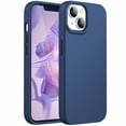 thumbnail image 1 of JETech Silicone Case for iPhone 14 Plus 6.7-Inch, Silky-Soft Touch Full-Body Protective Phone Case, Shockproof Cover with Microfiber Lining (Cobalt Blue), 1 of 7