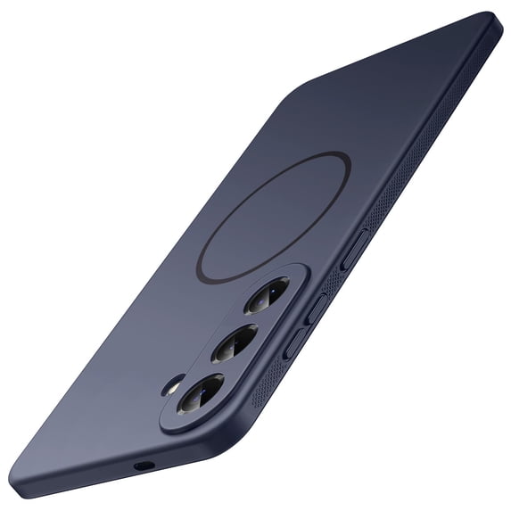 JETech Slim Case for Samsung Galaxy S26 Plus, Compatible with MagSafe, Anti-Slip Grip (Deep Blue)