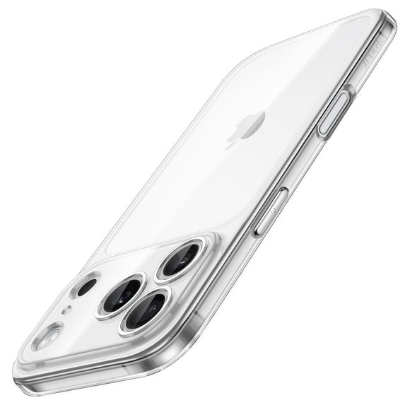 JETech Slim Case for iPhone 17 Pro 6.3-Inch with Camera Lens Full Protection, Ultra-Thin Lightweight Clear Minimalist Protective Phone Cover (Clear)