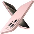 thumbnail image 1 of JETech Slim Case for iPhone 15 Pro Max 6.7-Inch with Camera Lens Full Cover Protection, Ultra-Thin Lightweight Matte Finish Minimalist Protective Phone Cover (Pink), 1 of 6