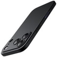 thumbnail image 1 of JETech Slim Case for iPhone 17 Pro Max 6.9-Inch, Ultra-Thin Lightweight Minimalist Phone Cover with Camera Lens Protection, Matte Anti-Fingerprint Finish (Black), 1 of 6