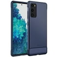 thumbnail image 1 of JETech Slim Fit Case Compatible with Samsung Galaxy S20 FE 5G 6.5-Inch, Thin Phone Cover with Shock-Absorption and Carbon Fiber Design (Blue), 1 of 7