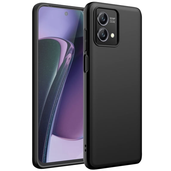 JETech Slim Fit Case for Motorola Moto G Stylus 5G 2023 (Not fit for 4G or 2022 Version), Soft TPU Thin Protective Phone Cover with Matte Finish, Shockproof (Black)