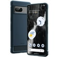 thumbnail image 1 of JETech Slim Fit Case for Google Pixel 7, Thin Phone Cover Matte Finish with Shock-Absorption and Carbon Fiber Design (Blue), 1 of 7