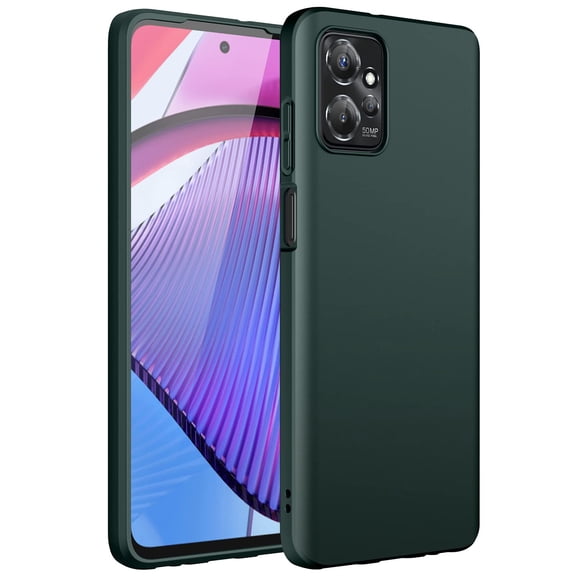 JETech Slim Fit Case for Motorola Moto G Power 5G 2023 6.5-Inch, Soft TPU Thin Protective Phone Cover with Matte Finish, Shockproof (Midnight Green)