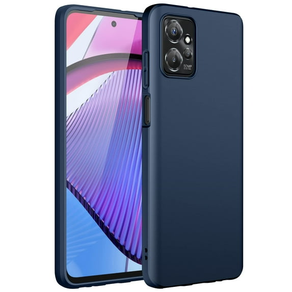 JETech Slim Fit Case for Motorola Moto G Power 5G 2023 6.5-Inch, Soft TPU Thin Protective Phone Cover with Matte Finish, Shockproof (Navy)