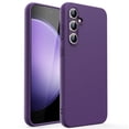 thumbnail image 1 of JETech Slim Fit Case for Samsung Galaxy S23 FE 6.4-Inch, Flexible Soft TPU Shockproof Thin Phone Cover with Matte Finish (Deep Purple), 1 of 6