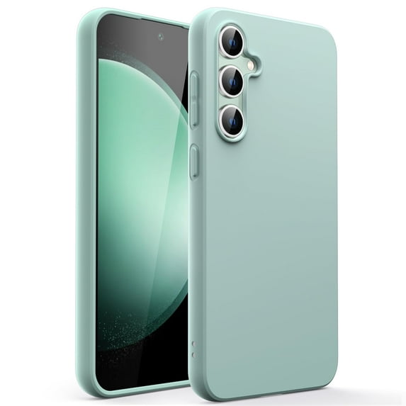 JETech Slim Fit Case for Samsung Galaxy S23 FE 6.4-Inch, Flexible Soft TPU Shockproof Thin Phone Cover with Matte Finish (Olive)