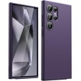 thumbnail image 1 of JETech Slim Fit Case for Samsung Galaxy S24 Ultra 5G, Camera Lens Full Protection, Soft TPU Thin Protective Phone Cover with Matte Finish, Shockproof (Titanium Violet), 1 of 6