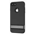 thumbnail image 1 of JETech Slim Fit Case for iPhone SE 2nd Generation, iPhone 8 and iPhone 7, 2-Layer Protective Cover, Thin, Carbon Fiber, Grey, 1 of 7