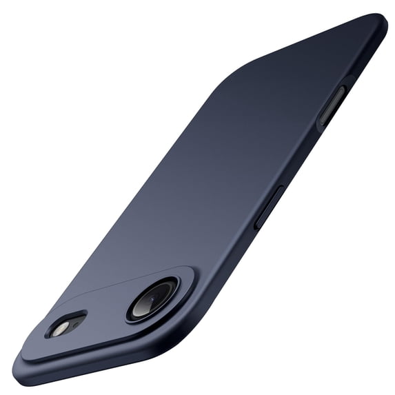 JETech Case for iPhone Air, Camera Lens Protection, Minimalist TPU Cover, Matte Finish (Deep Blue)
