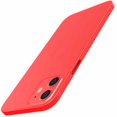thumbnail image 1 of JETech Ultra Slim (0.35mm Thin) Case for iPhone 12, 6.1-Inch, Camera Lens Cover Full Protection, Lightweight, Matte Finish PP Hard Minimalist Case, Support Wireless Charging (Red), 1 of 7
