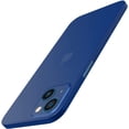 thumbnail image 1 of JETech Ultra Slim (0.35mm Thin) Case for iPhone 13, 6.1-Inch, Camera Lens Cover Full Protection, Lightweight, Matte Finish PP Hard Minimalist Case, Support Wireless Charging (Blue), 1 of 7