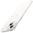thumbnail image 1 of JETech Ultra Slim (0.35mm Thin) Case for iPhone 14 Plus 6.7-Inch, Camera Lens Cover Full Protection, Lightweight Matte Finish PP Hard Minimalist Case, Support Wireless Charging (Frosted Clear), 1 of 6