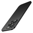 thumbnail image 1 of JETech Ultra Slim (0.35mm Thin) Case for iPhone 15 Pro 6.1-Inch, Camera Lens Cover Full Protection, Lightweight Matte Finish PP Hard Minimalist Case, Support Wireless Charging (Black Titanium), 1 of 6