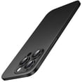thumbnail image 1 of JETech Ultra Slim (0.35mm Thin) Case for iPhone 15 Pro Max 6.7-Inch, Camera Lens Cover, Lightweight Matte Finish PP Hard Minimalist Case, Support Wireless Charging (Black Titanium), 1 of 6
