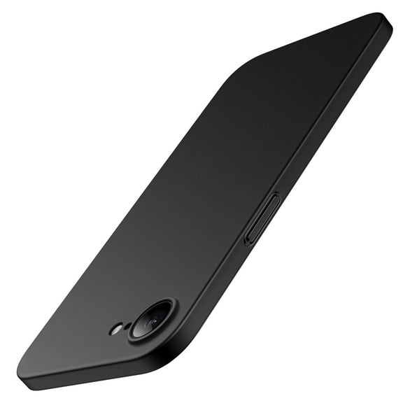 JETech Ultra Slim Case for iPhone 16e 6.1-Inch 2025, Camera Lens Full Protection, Lightweight Matte Finish PP Hard Minimalist Cover (Black)