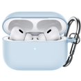thumbnail image 1 of JETech Upgraded Silicone Case Cover for AirPods Pro (2nd/1st Generation 2023/2022/2019) with Keychain, Hard PC Interior, Shockproof Protective Skin Shell, Front LED Visible (Sky Blue), 1 of 6