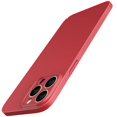 thumbnail image 1 of JETech Upgraded Slim (0.85 mm Thin) Case for iPhone 13 Pro Max 6.7-Inch, Camera Lens Cover Full Protection, Ultra Thin Lightweight Matte Hard PC, Support Wireless Charging (Red), 1 of 7