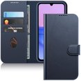 thumbnail image 1 of JETech Wallet Case for Samsung Galaxy A15 5G / 4G 6.5-Inch, Shockproof PU Leather Magnetic Flip Cover with Card Holder, Stand Feature and Full Camera Protection (Navy), 1 of 6