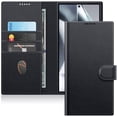 thumbnail image 1 of JETech Wallet Case for Samsung Galaxy S24 Ultra 5G, Shockproof PU Leather Magnetic Flip Cover with Card Holder, Stand Feature and Full Camera Protection (Black), 1 of 6