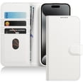 thumbnail image 1 of JETech Wallet Case for iPhone 15 Pro Max 6.7-Inch, Shockproof PU Leather Magnetic Flip Cover with Card Holder, Stand Feature and Full Camera Protection (White Titanium), 1 of 6