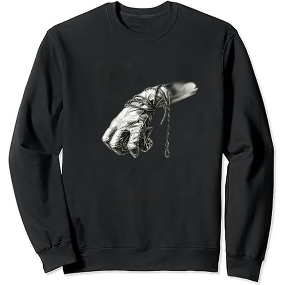 JEUXUS Alien Tearing through sky Astronomy UAP Flying Object Long Sleeve pullover