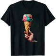 thumbnail image 1 of JEUXUS All You Need Is Ice Cream Shirt | Cool I Love Desserts Gift, 1 of 3