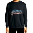 thumbnail image 1 of JEUXUS American Car Classic Muscle Car Vintage Novelty Retro Design Sweatshirt, 1 of 4
