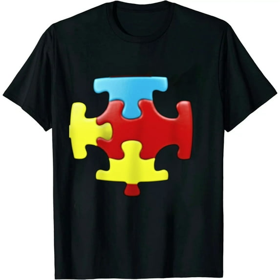 JEUXUS April is National Autism Awareness Month T Shirt Gift