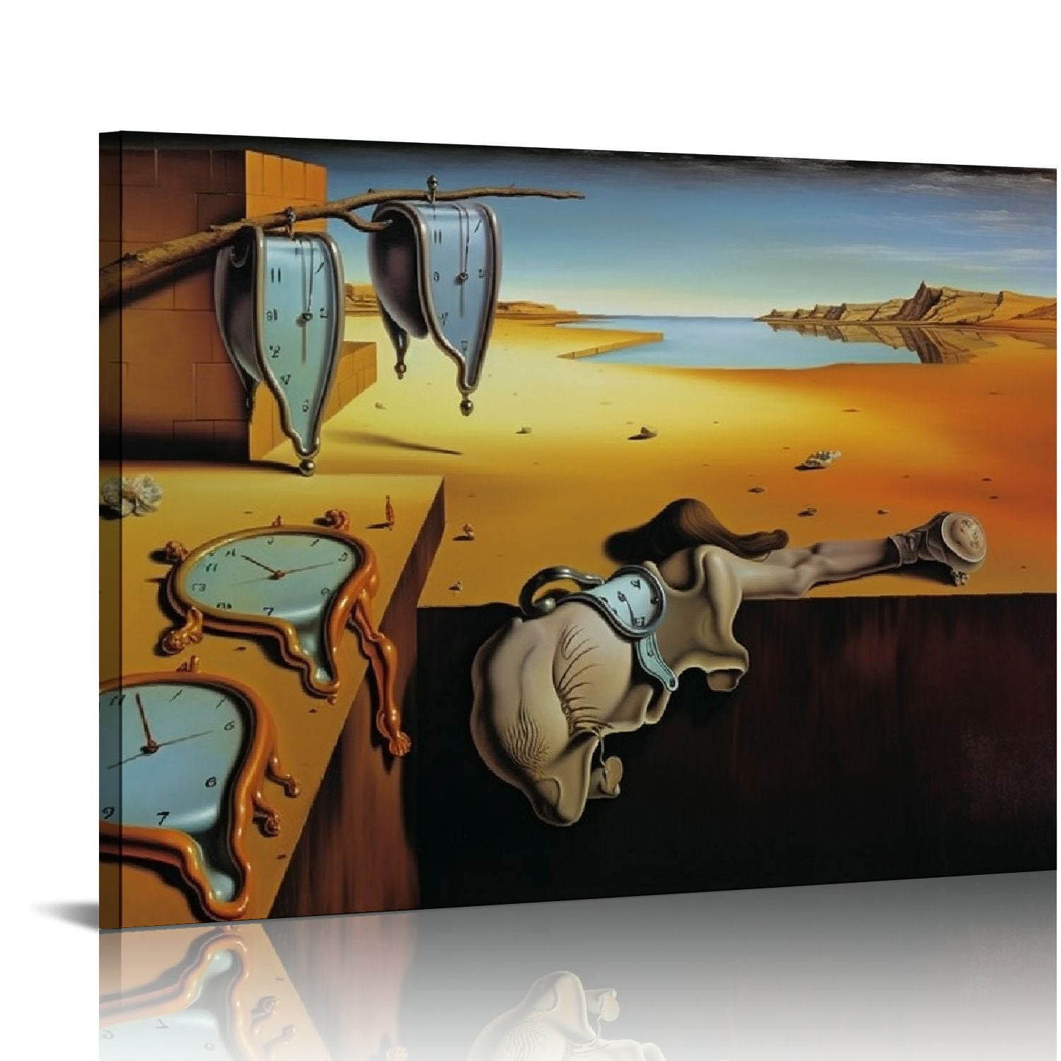 JEUXUS Artist Posters Salvador Dali the Persistence of Memory Melting