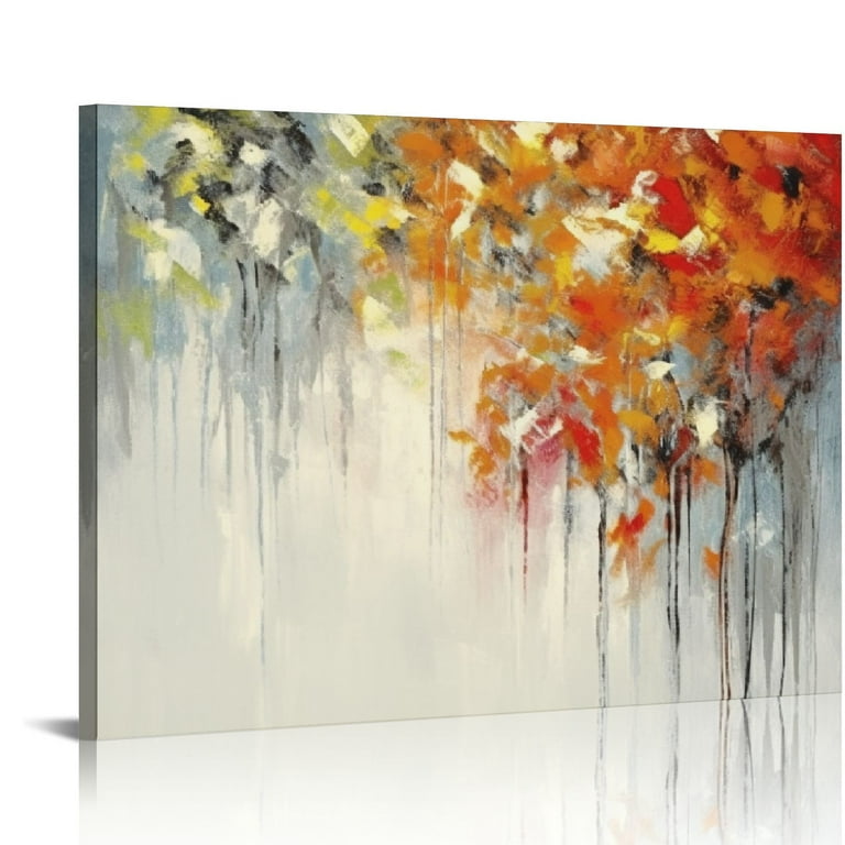 Modern Wall Art Colorful Abstract Oil Painting Hand Painted On Canvas Home  Decor
