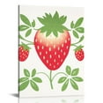 thumbnail image 1 of JEUXUS  Berry Sweet Strawberry Fruit Kitchen Linen Paper Wall Art, 1 of 4