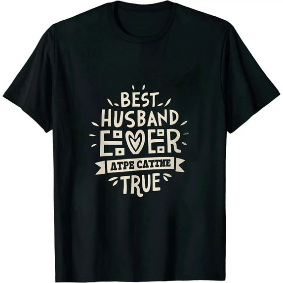JEUXUS Best Husband Ever Retro Vintage T-Shirt