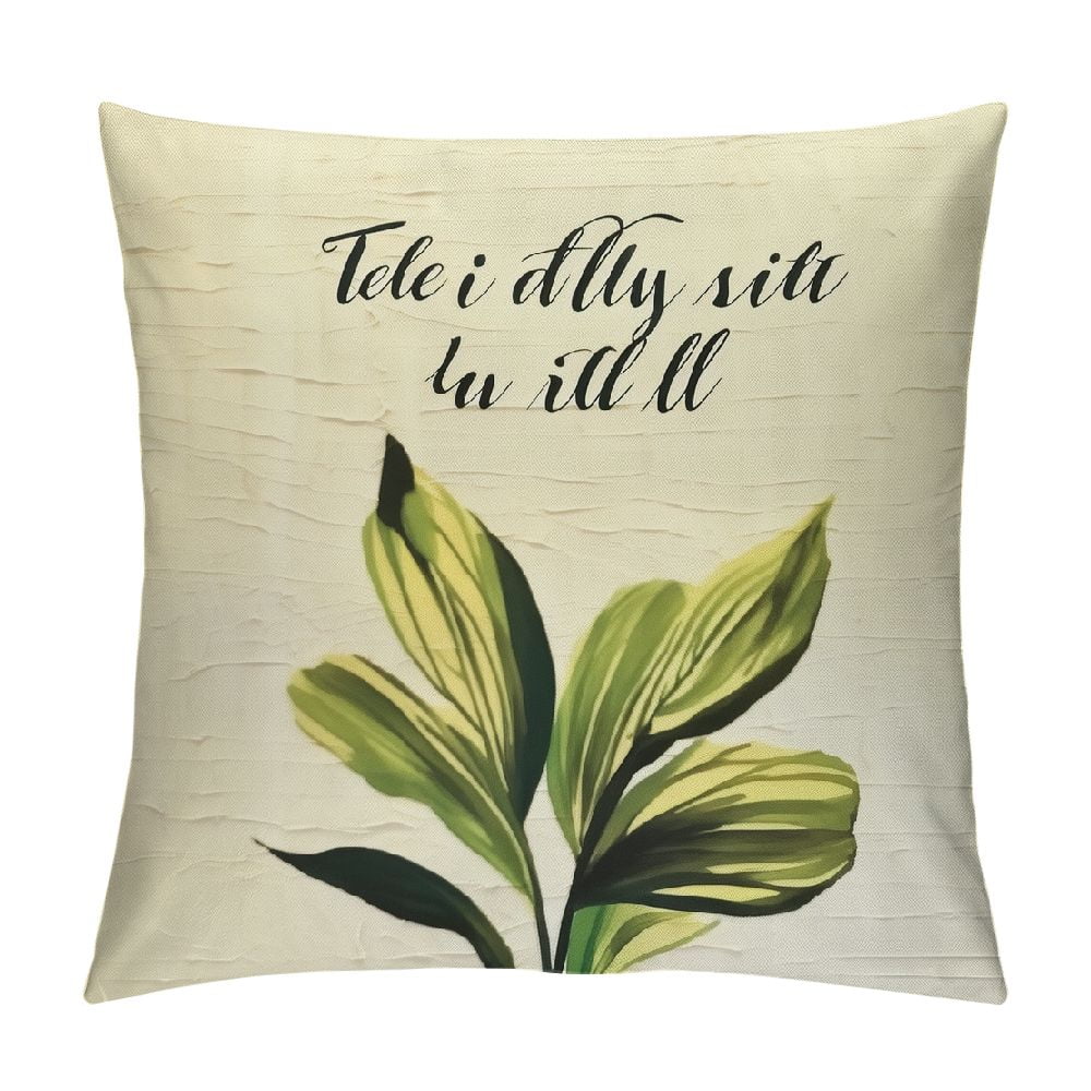 JEUXUS Bible Verse Throw Pillow Cover, Blessing Gift, Scripture Art