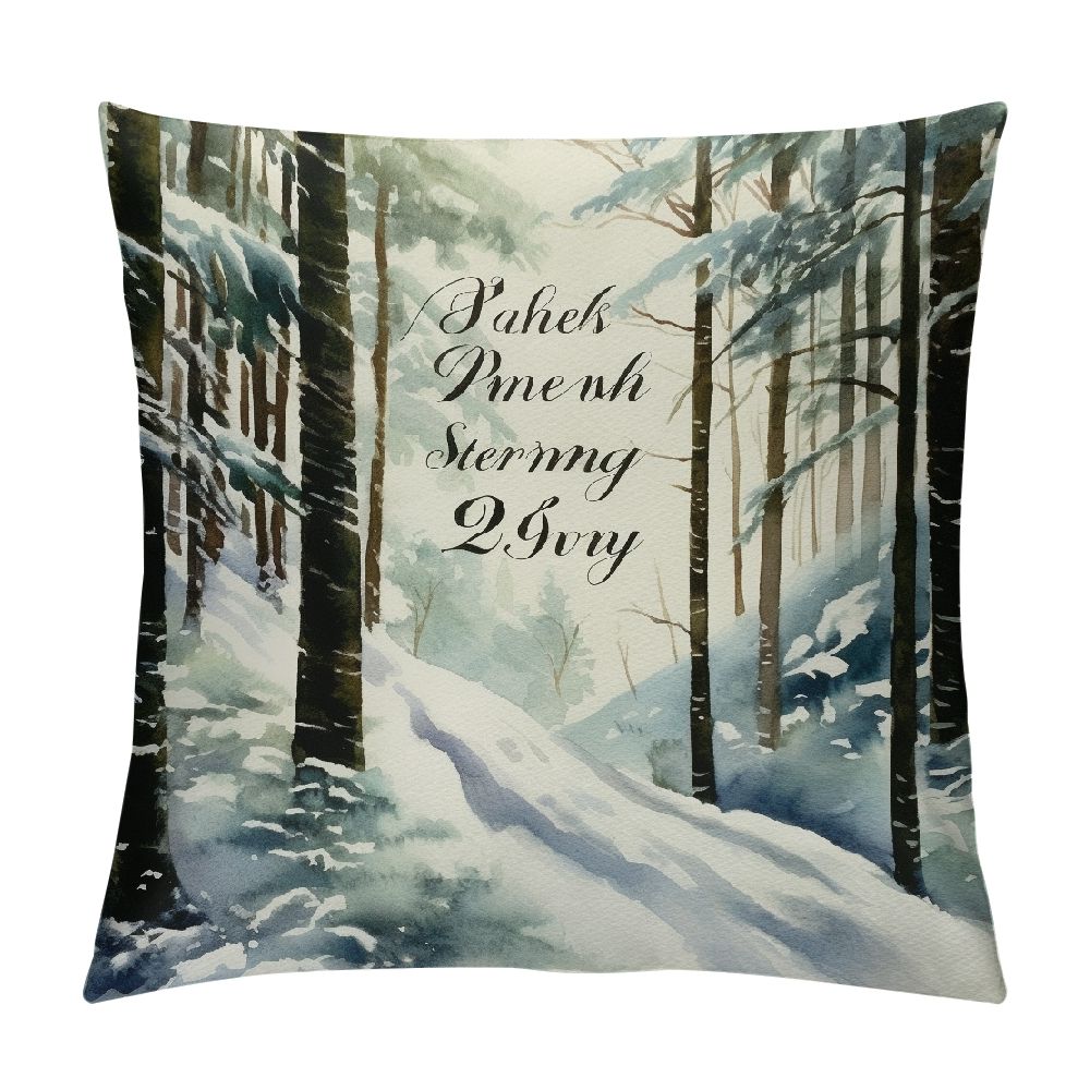 JEUXUS Bible Verse Throw Pillow Cover Cushion Case, Blessing Gift